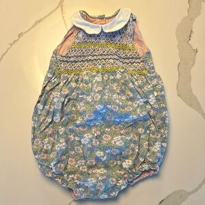 Baby Boden Bubble with Peter Pan Collar